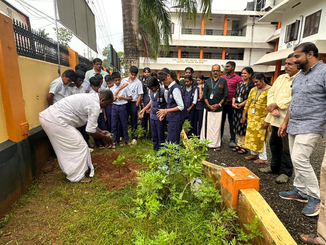 മാർത്തോമാ  ഹയർ സെക്കണ്ടറി സ്കൂളിൽ വേൾഡ് സോഷ്യൽ റൈറ്റ്സ് കൗൺസിലിൻ്റെ ആഭിമുഖ്യത്തിൽ ലോക പരിസ്ഥിതി ദിനാചരണം